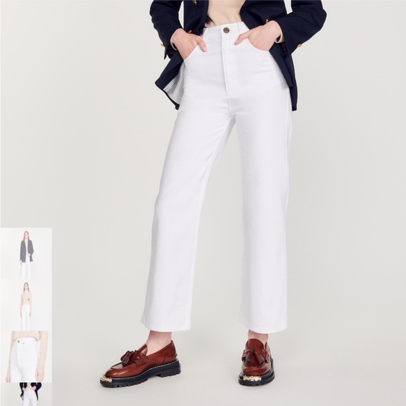 Sandro White jeans eur size 38 - Picture 4 of 6